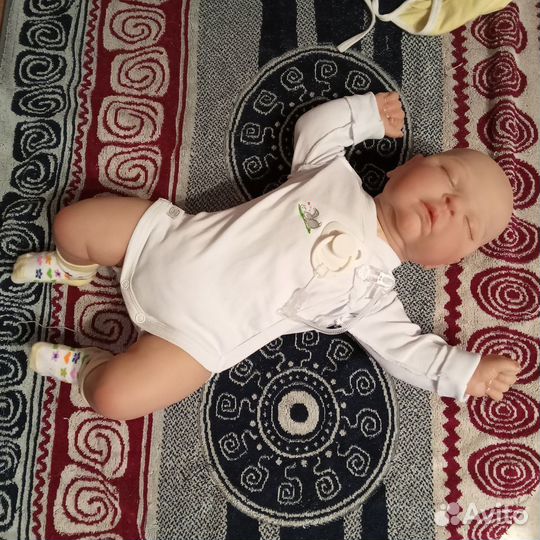 Реборн сплюшечка 50 см. новая