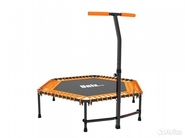Батут unix line fitness Orange (130 cm)