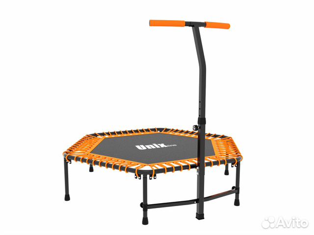 Батут unix line fitness Orange (130 cm)