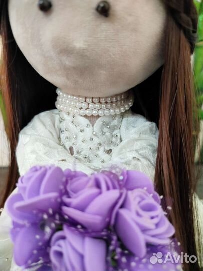 Кукла мягкая невеста