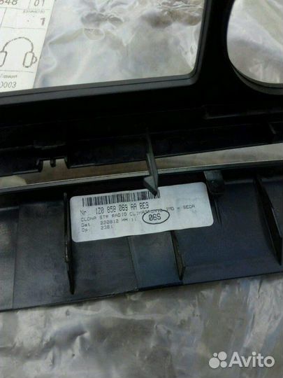 Переходная рамка магнитолы Skoda A5