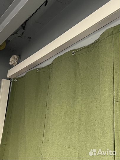 Брезентовая штора на ворота. Шторы из брезента