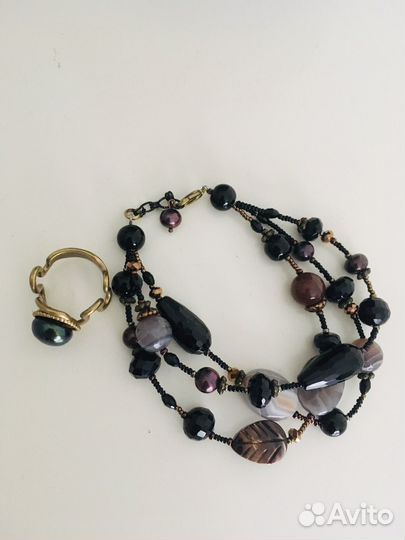 Украшения из натуральных камней