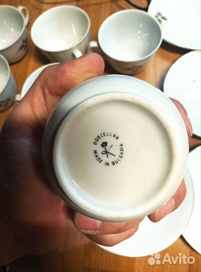 Сервиз porzellan made in bulgaria