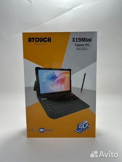 Планшет Atouch X19 Mini 5g 8/256 gb And12 с клав