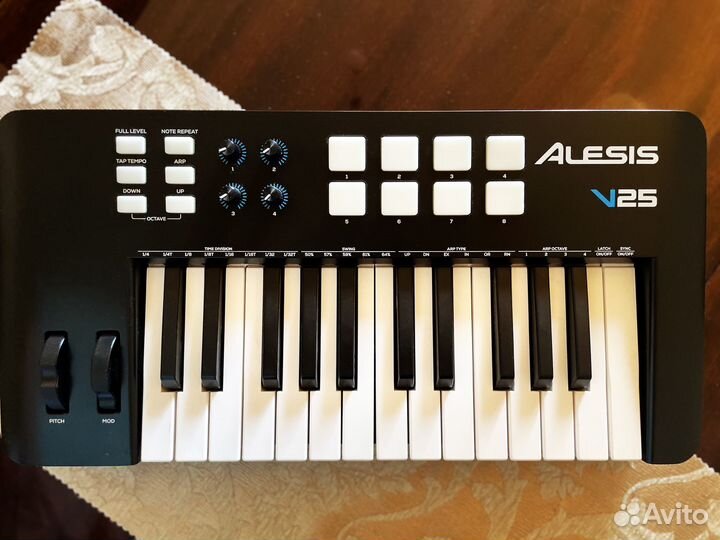 Midi-клавиатура Alesis V25 mkii, 25 клавиш