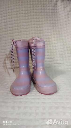Детские резиновые сапоги 26 размер