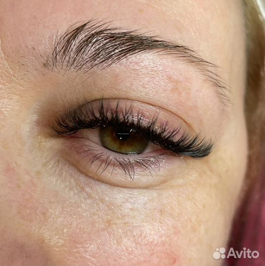 Наращивание ресниц и ламинирование