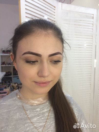 Оформление бровей