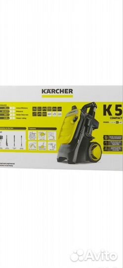 Аппарат высокого давления karcher K5 Compact новый