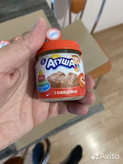 Пюре овощное и мясное