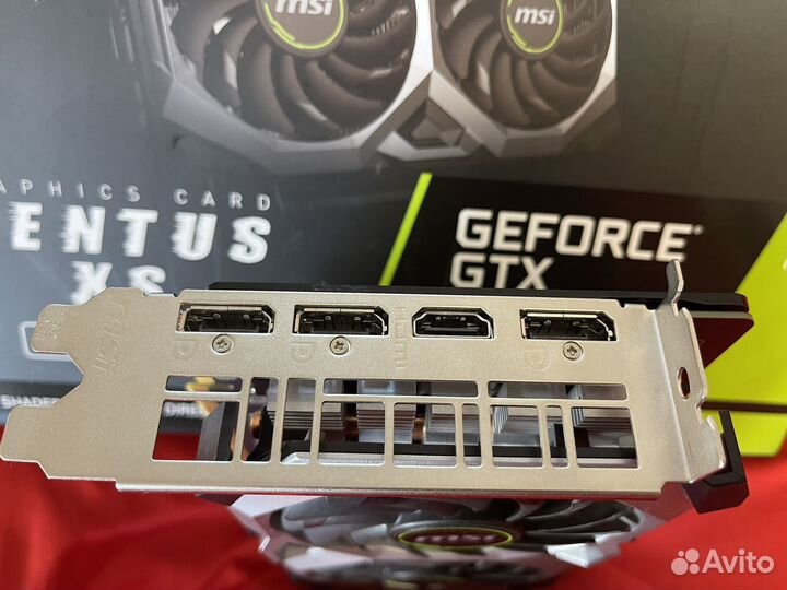 Видеокарта MSI Ventus XS OC edition 1660 Super