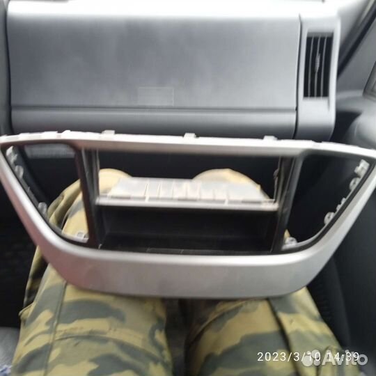 Рамка для магнитолы солярис