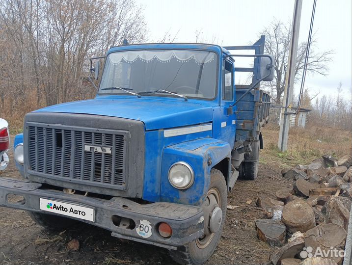 Самосвал 45 м³ ГАЗ 3307, 1993