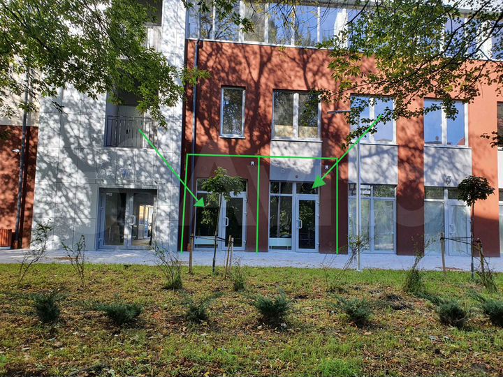 Торговая площадь на 1 этаже в центре города