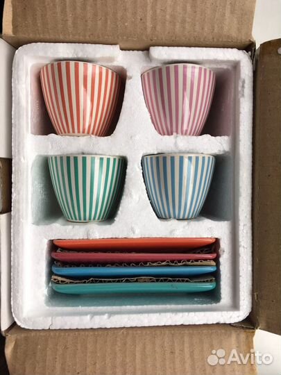 Набор чашек Yves Roсher 4 штуки