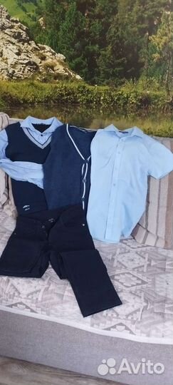 Школьные вещи для мальчика 128