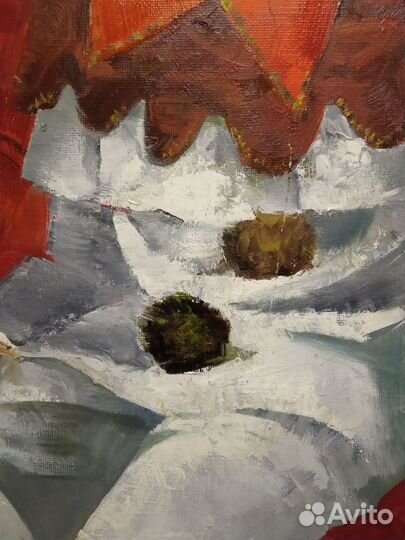 Картина, масло, холст на подрамнике 1.0 х 1.20 м