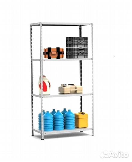Стеллажи для гаража среднегрузовые все размеры