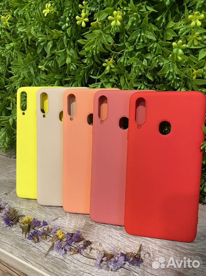 Чехол силиконовый для Samsung A20s