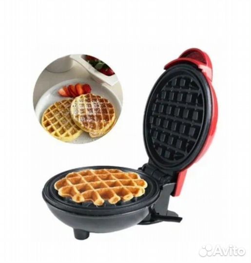 Электрическая вафельница новая