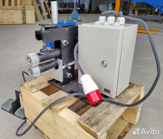 Зиг-машина электро до 1 мм с роликами, новая