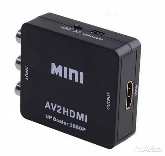 Переходник Конвертер 3RCA) hdmi Premier 5-985 B