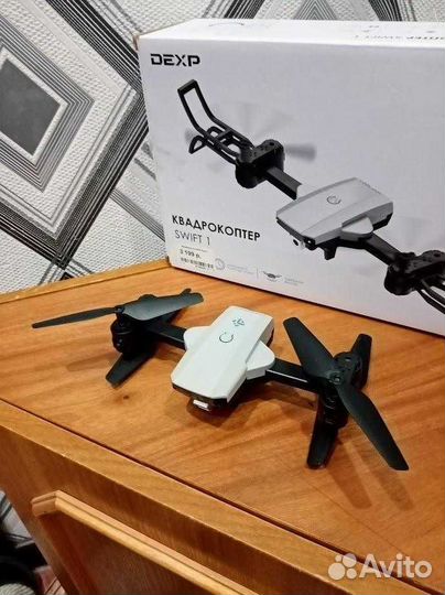 Новый Квадрокоптер Dexp Swift 1