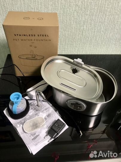 Автопоилка фонтанчик для животных