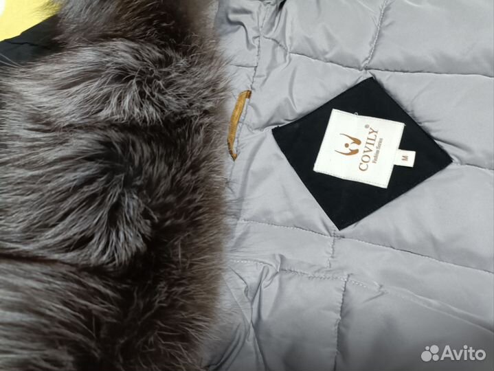 Пуховик зимний женский 46