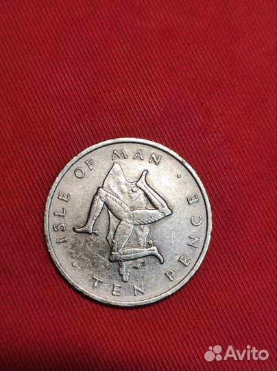 Монета остров Мэн