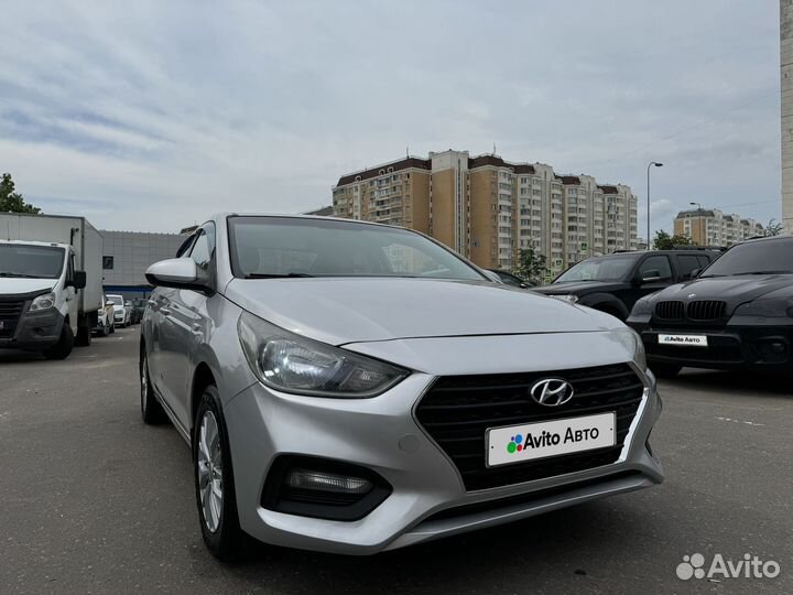 Hyundai Solaris 1.4 AT, 2017, 131 400 км