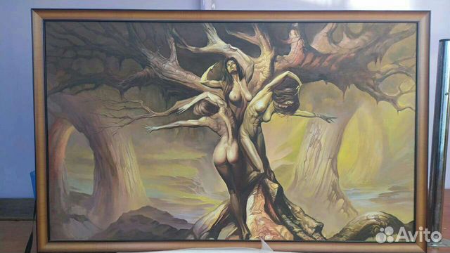 Картина маслом на холсте