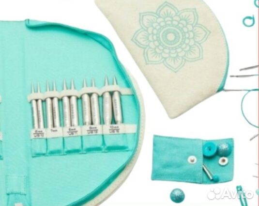 Спицы для вязания. Съемные укороченные Mindful