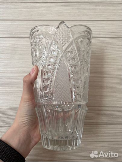 Ваза хрустальная винтаж