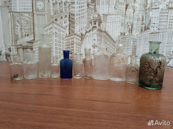 Старинные бутылки