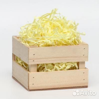 Наполнитель бумажный 100гр (персиковый и желтый)