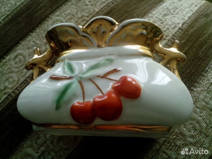 Фарфоровая вазочка, Martinroda, Германия 1949г