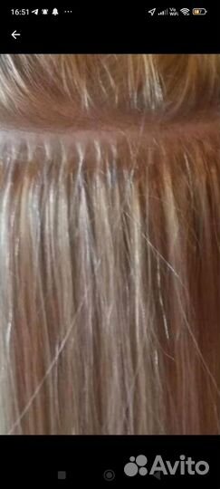 Наращивание волос под ключ