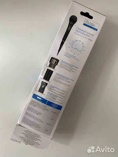 Микрофон для караоке проводной Philips