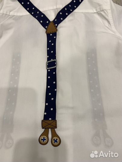 Рубашка hm для мальчика 122см