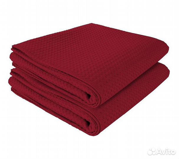 Комплект полотенец вафельных Home One 80х150 (2шт)