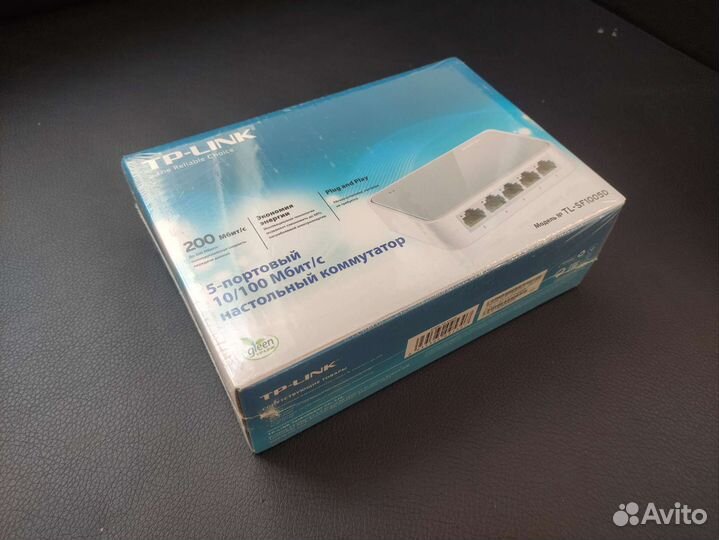 Сетевой коммутатор TP-link TL-SF1005D новый