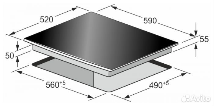 Варочная панель Kaiser KCT 6715 FW