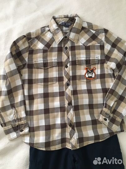 Рубашка для мальчика H&M, 128