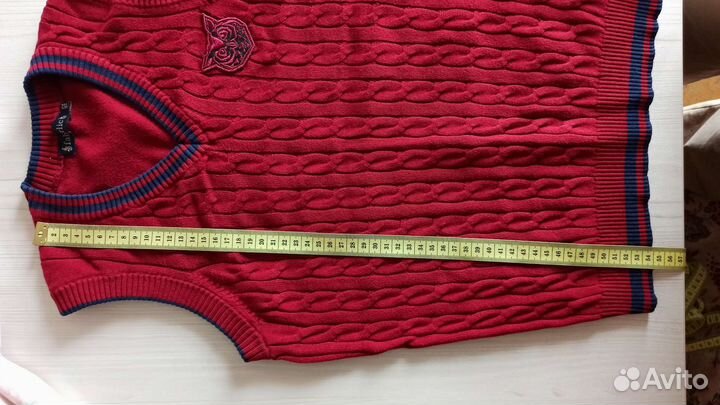 Жилет faberlic бордовый