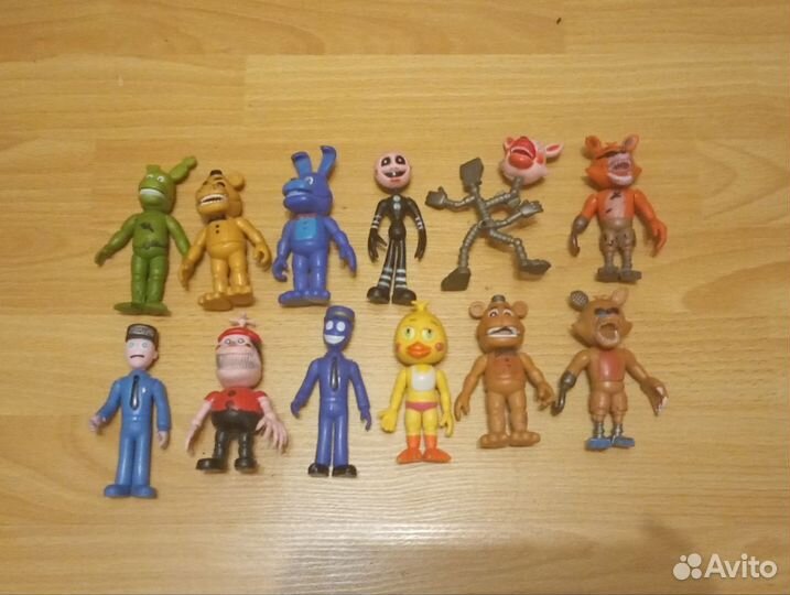Полный комплект фигурок Fnaf