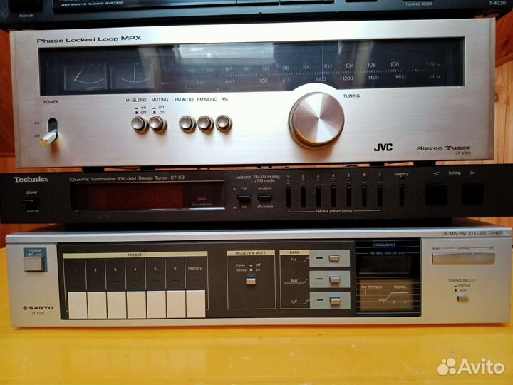 JvC Sony Technics SanyO Тюнера