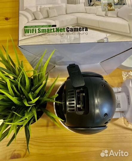 Умная 4G камера видеонаблюдения. Работает от симки