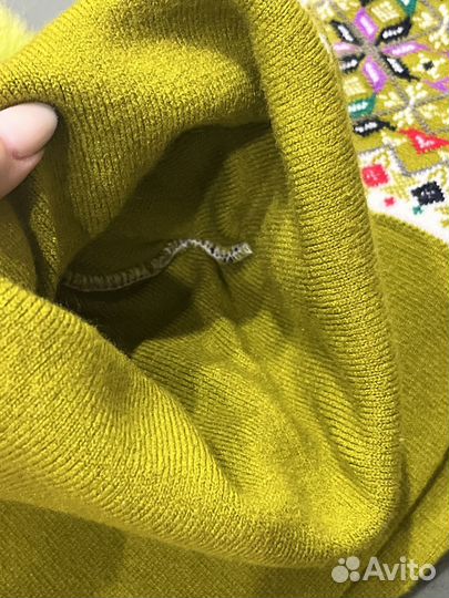 Комплект шапка и шарф детский